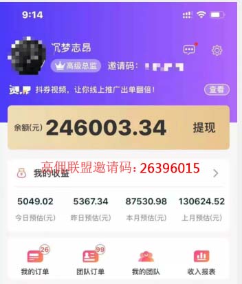 请问:高佣联盟一月能挣多少钱?我2000元/月,大神们20万!
