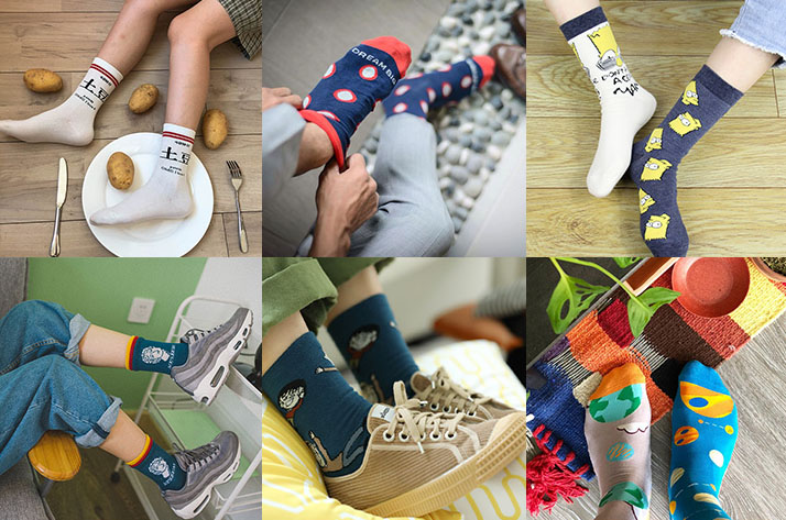 好看的袜子淘宝店