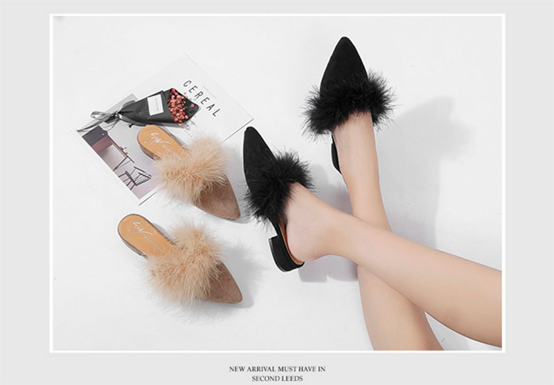 淘宝毛毛鞋店铺推荐