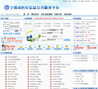 ������ҽ����Ϣ��������ƽ̨wsgh.nbws.gov.cn