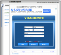 ����Υ�²�ѯ��0411.weizhangwang.com